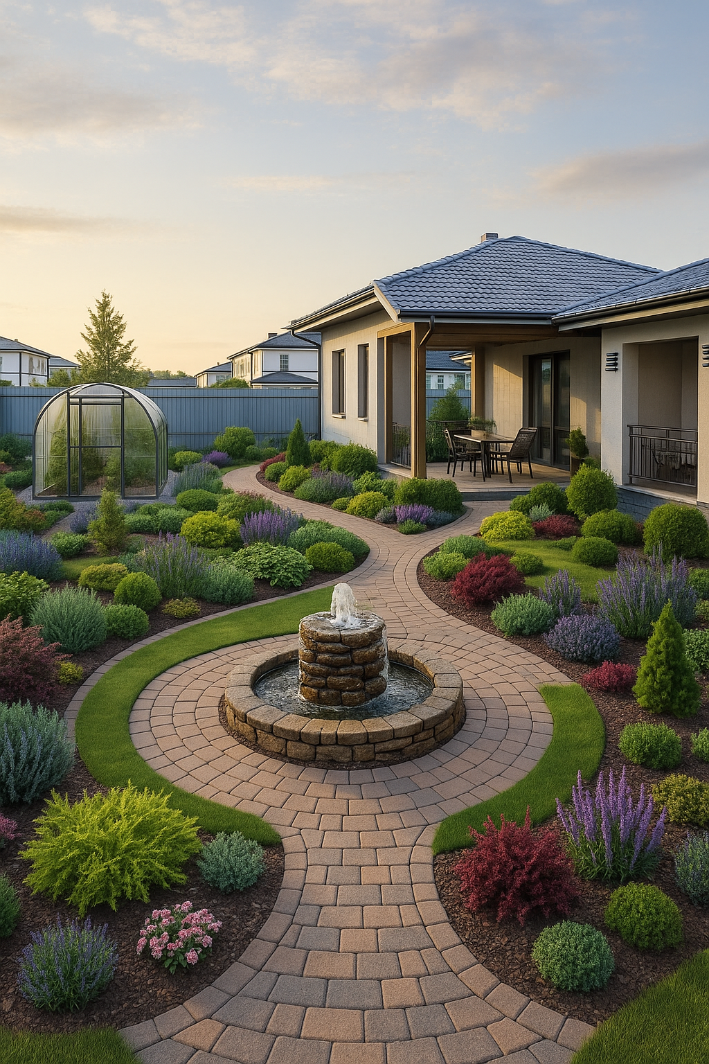 Процесс применения AI в ландшафтном дизайне