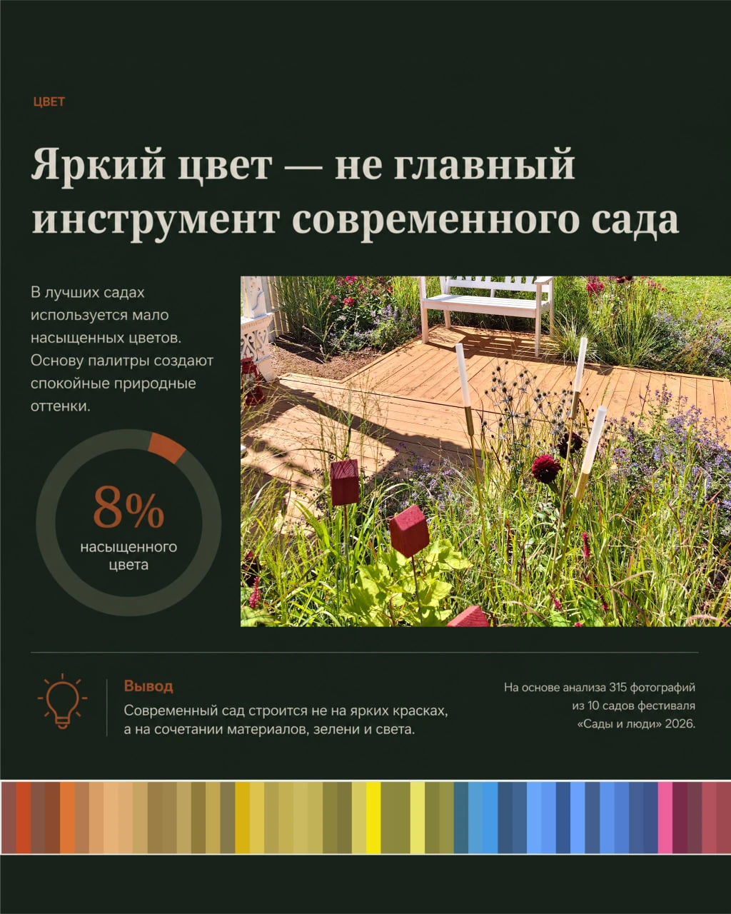 01 · Баланс: яркий цвет занимает лишь 8% кадра