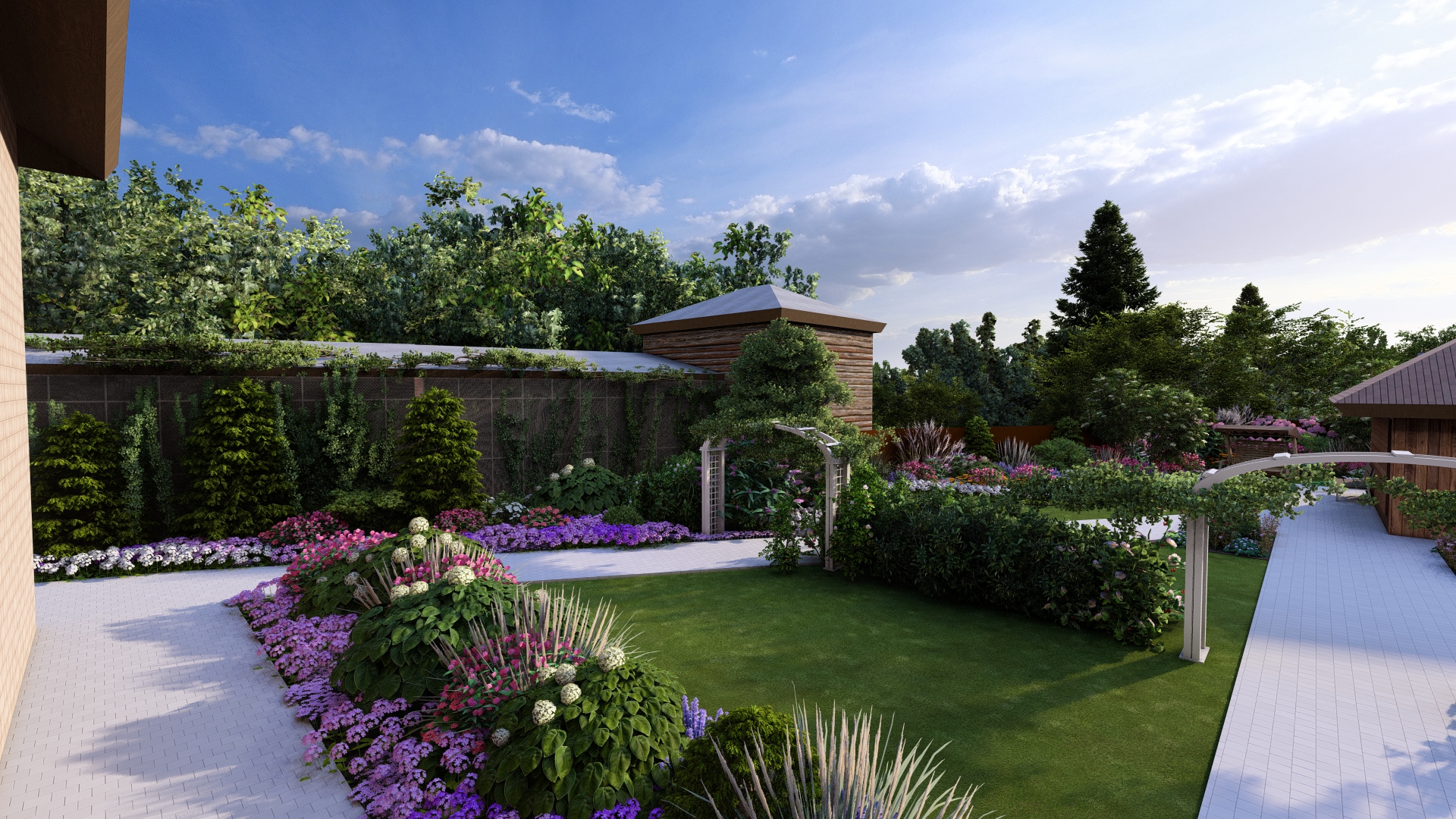 Магия маленького сада